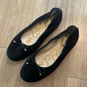 Like new Sam Edelman Felicia flat in Black Suede size 7